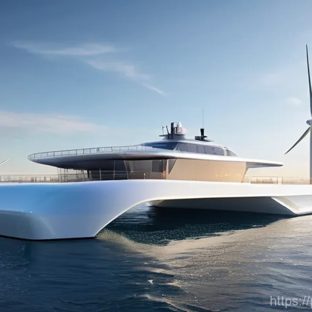 해양공학 해양 구조물 시공 - **Sustainable Offshore Wind Innovation:**
    A vibrant, realistic depiction of a near-future offsho...